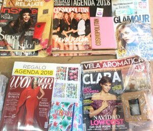 regalos revistas diciembre 2017 clara woman glamour cosmopolitan