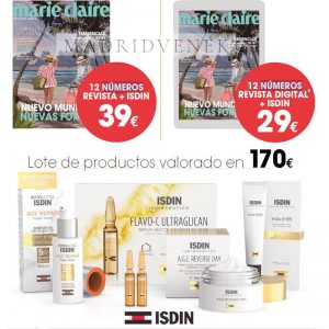 regalo revista marieclaire octubre 2020 suscripcion isdin